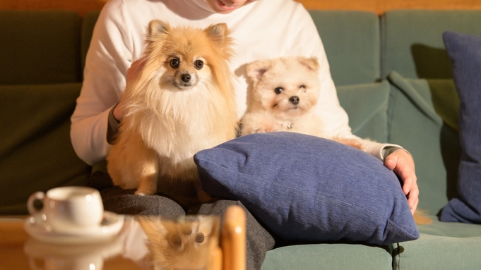 【愛犬と同室宿泊】開放感溢れるニドムコテージに愛犬とお泊まり！＜朝食付きプラン＞